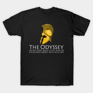 Archaic Ancient Greek Mythology Odyssey History Of Greece T-Shirt